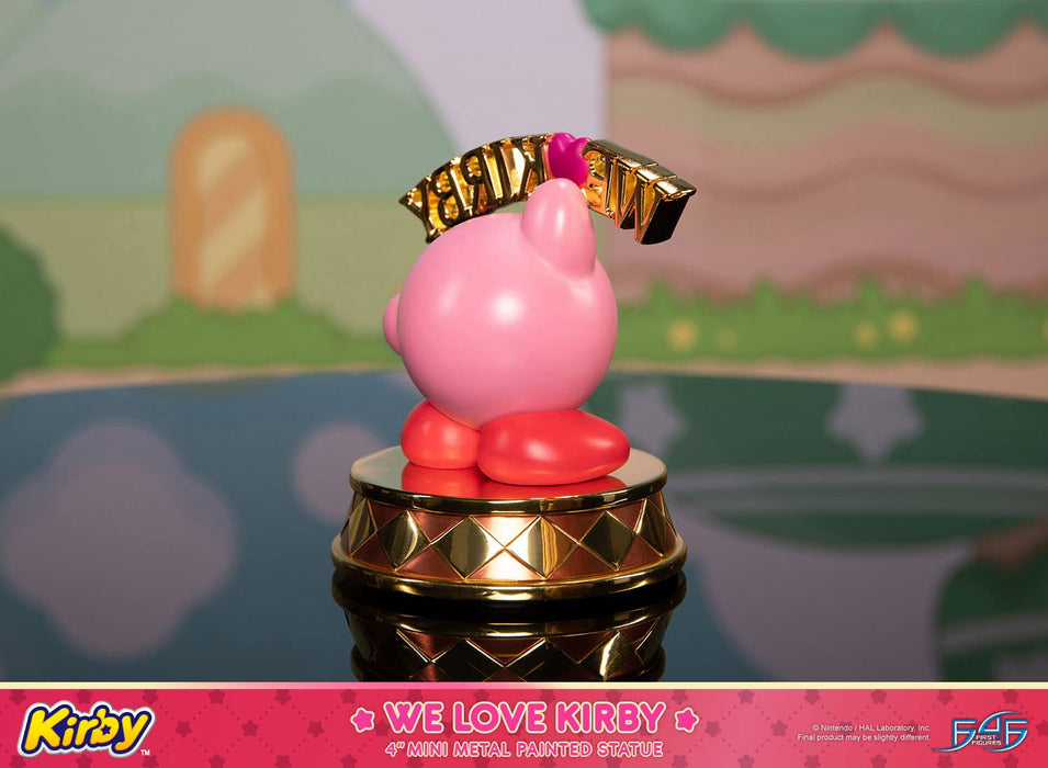 First 4 Figures Kirby Metal Mini Statue - We Love Kirby Series Collectible