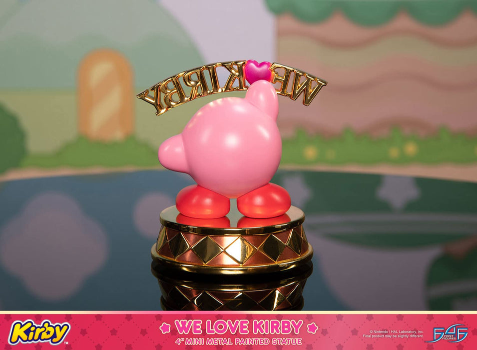 First 4 Figures Kirby Metal Mini Statue - We Love Kirby Series Collectible