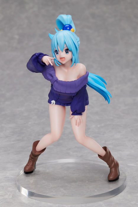 Elcoco KonoSuba 3 Aqua 1/7 Scale Figure Collectible Anime Figurine