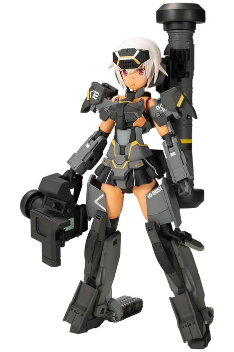 Kotobukiya Frame Arms Girl Gourai Kai Schwarzes Kunststoffmodell 160 mm, nicht maßstabsgetreu