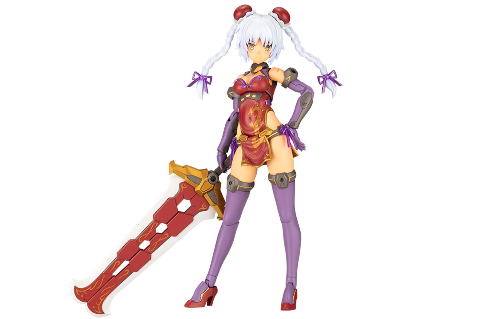 Kotobukiya Frame Arms Girl Hresvelgr Rufus Qipao Model Kit from Japan