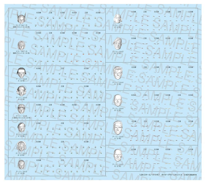 Kotobukiya Hexa Gear Governor Decal Set A 1/24 Scale Plastic Model Kit- Japan Figure Store - #1 Bring To You The Best Japanese Goods