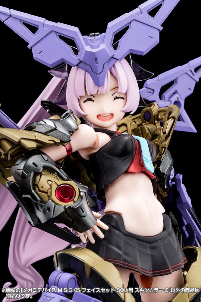 Kotobukiya Megami Device Face Set Sol Skin Color C 1/1 Scale Model 19mm- Japan Figure Store - #1 Bring To You The Best Japanese Goods