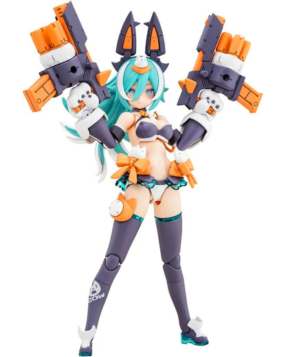 Kotobukiya Megami Device Puni Mofu Run Kunststoffmodell im Maßstab 1:1, 160 mm hoch 