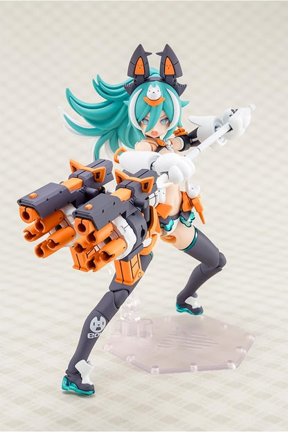 Kotobukiya Megami Device Puni Mofu Run Kunststoffmodell im Maßstab 1:1, 160 mm hoch 