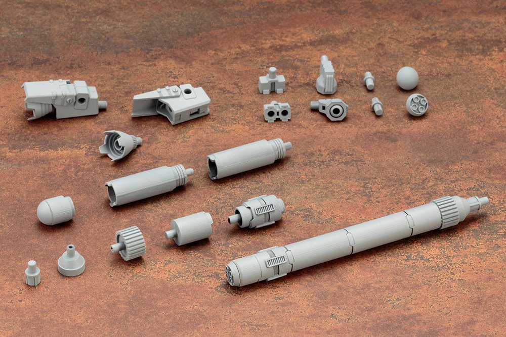 Kotobukiya Msg Mecha Supply 04 Propellant Tank Round 110mm Non-Scale Model