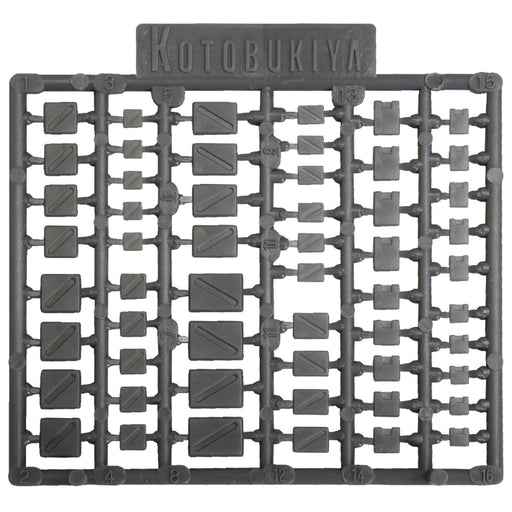 Kotobukiya Msg Plastic Unit P124 Square Mold Non-Scale Model Kit- Japan Figure Store - #1 Bring To You The Best Japanese Goods