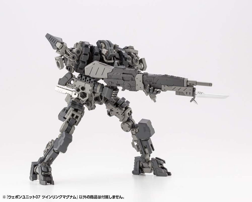 Kit de modèle en plastique Kotobukiya Msg Weapon Unit 07 Twin Link Magnum 110 mm