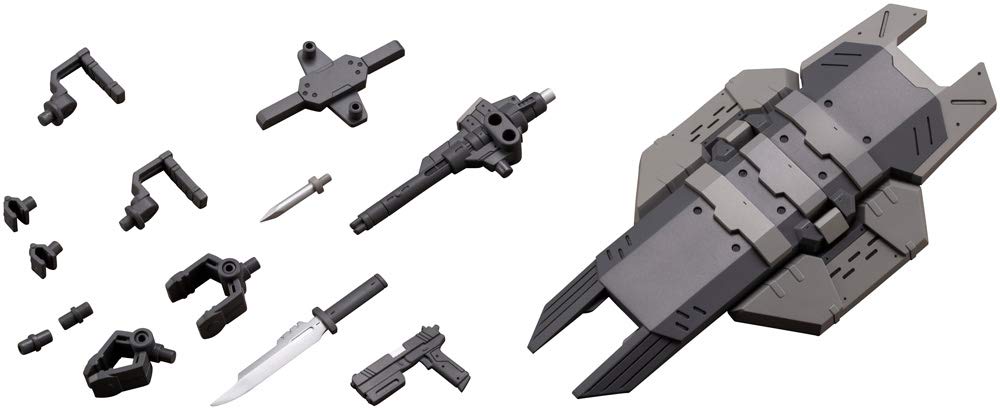 Kotobukiya Msg Modeling Unité d'armes à bouclier multiple 10 Modèle en plastique 117 mm