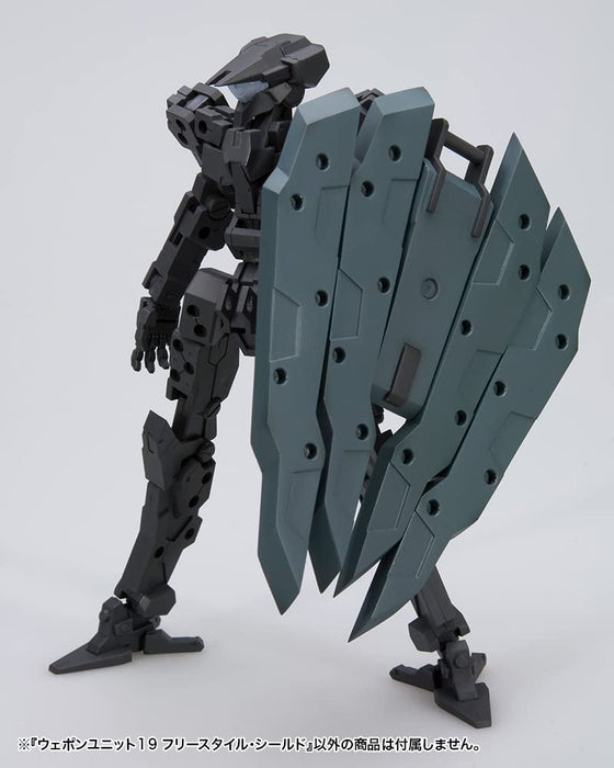 Kotobukiya Msg Waffeneinheit 19 Freestyle-Schild 110 mm Plastikmodell