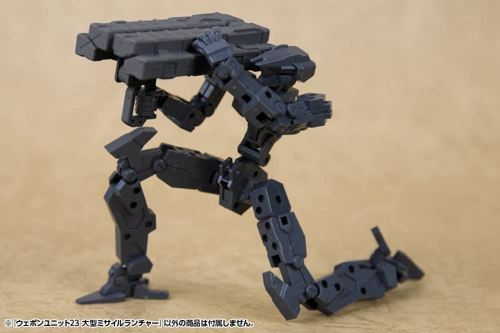 Kotobukiya Msg Modeling Support Goods Unité d'armes 23 Lanceur de missiles de grande taille