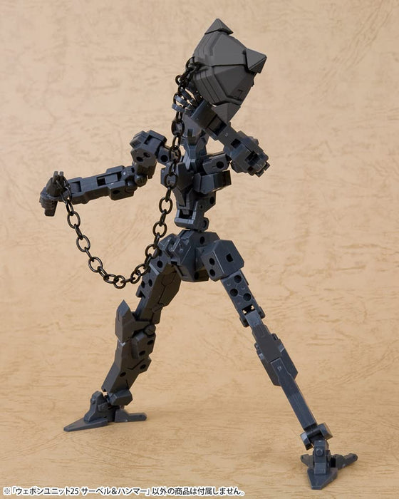 Kotobukiya Msg Sabre Hammer Weapon Unit 25 Modèle en plastique 215 mm Non-échelle