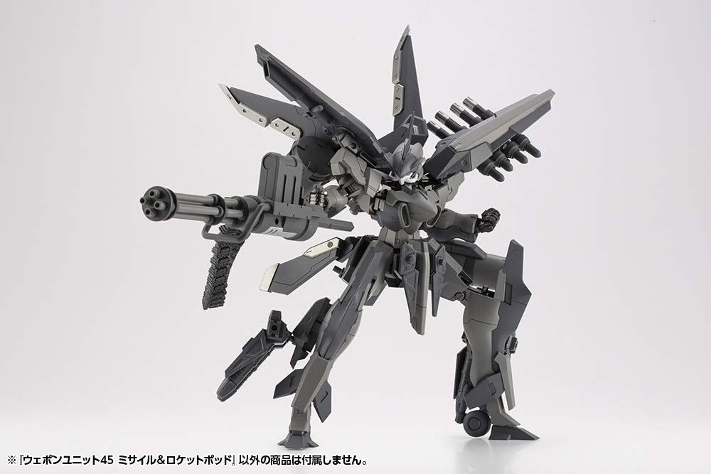 Kotobukiya Msg Weapon Unit 45 Missile Rocket Pod 57mm Plastic Model- Japan Figure Store - #1 Bring To You The Best Japanese Goods