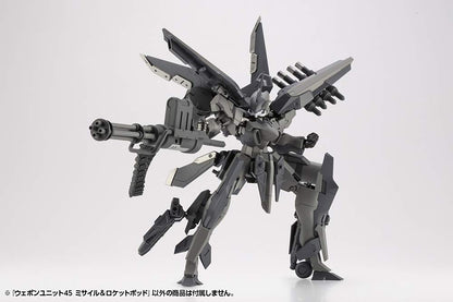 Kotobukiya Msg Weapon Unit 45 Missile Rocket Pod 57mm Plastic Model- Japan Figure Store - #1 Bring To You The Best Japanese Goods