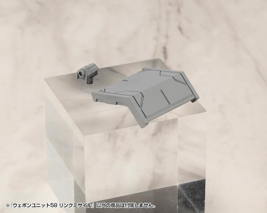 Kotobukiya MSG Weapon Unit 58 Link Missile 26mm Non-Scale Plastic Model- Japan Figure Store - #1 Bring To You The Best Japanese Goods