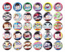 Kotobukiya Osomatsu-san Trading Badge Collection Vol.1 30 Pcs Box- Japan Figure Store - #1 Bring To You The Best Japanese Goods