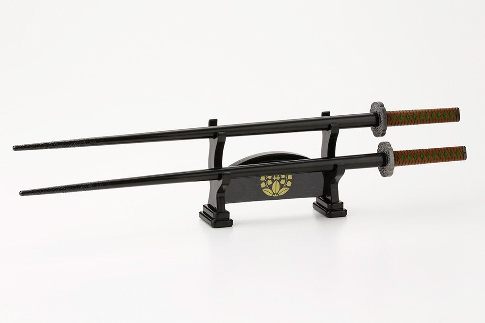 Kotobukiya Samurai Chopsticks with Japanese Sword Stand Katakura Kojuro Set