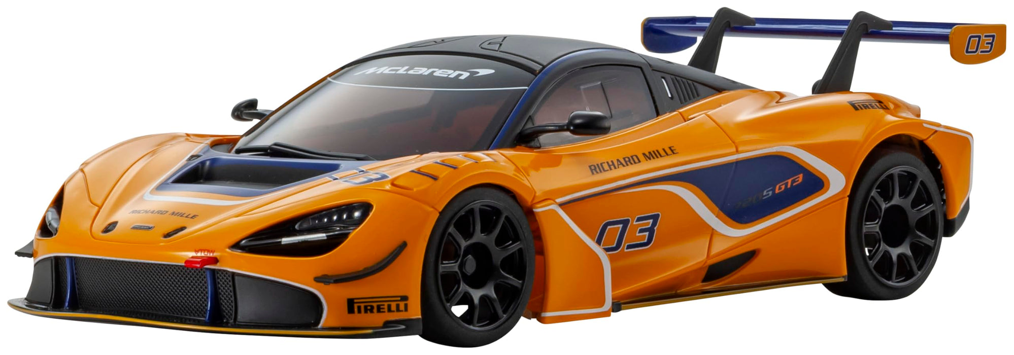Kyosho Mini-Z Mclaren 720S GT3 #03 Orange Body MZP255OR MR04W-MM