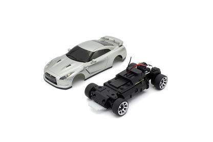 Kyosho Egg 1/28 Scale RC Nissan GT-R R35 Silver Model 66608