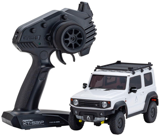 Kyosho Mx-01 RS Apio Jimny TS4 Pure White Pearl RC Car 32539PW Electric