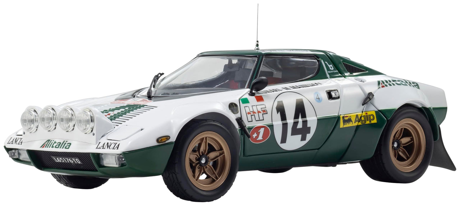 Kyosho 1/18 Scale Lancia Stratos HF Monte Carlo 1975 Winner Model KS08130E