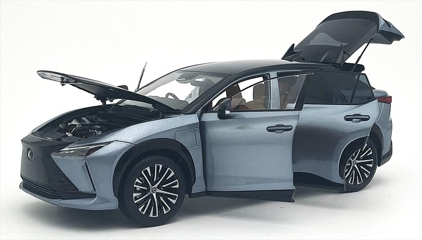 Kyosho 1/18 Scale Lexus Rz 450E Ether Metallic Model Finished KS08973A