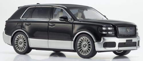 Kyosho 1/43 Toyota Century Rinpo Black Silver Model with Fromage Interior