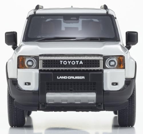 Kyosho 1/43 Toyota Land Cruiser 250 ZX First Edition White Mica Model