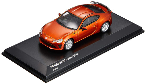 Kyosho Original 1/64 Toyota 86 Gt Limited 2016 Orange Finished Product Japanese Limited Scale Car- Japan Figure Store - #1 Bring To You The Best Japanese Goods