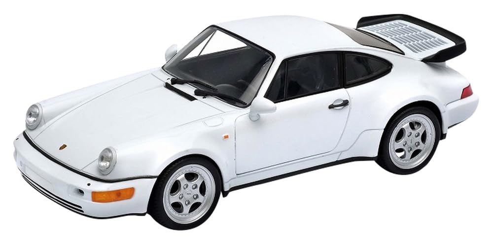 Kyosho Welly 1/24 Scale Porsche 911 Turbo 964 White Model We24023W1