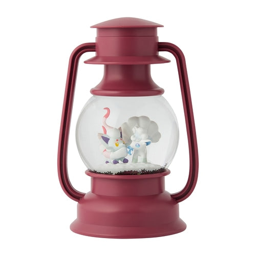 Pokemon Lantern Style Snow Globe - Snowy Gathering Scene Decor