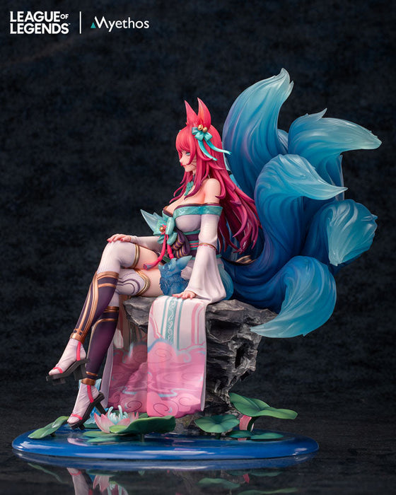 Figurine Myethos Ahri Spirit Blossom à l'échelle 1/7 de League of Legends à collectionner