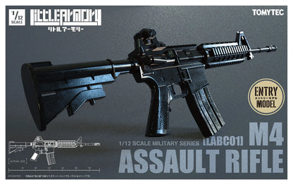 TOMYTEC Military Series 1/12 Little Armory Labc01 M4 Assault Rifle Plastic Model- Japan Figure Store - #1 Bring To You The Best Japanese Goods