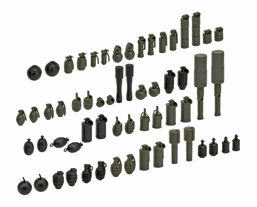 Tomytec Little Armory Study1942 Ld046 Grenade Set Plastic Model