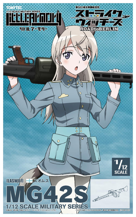 Tomytec Little Armory Strike Witches Road nach Berlin MG42S Eila Actionfigur