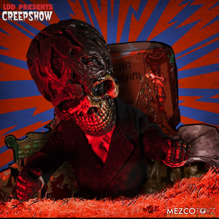 Figurine Nathan Grantham de la fête des pères Creepshow de Mezco Living Dead Dolls