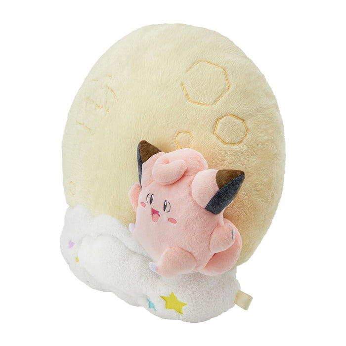 Pokemon Center Luminous Cushion Otsukimi Pippi Soft Plush Pillow