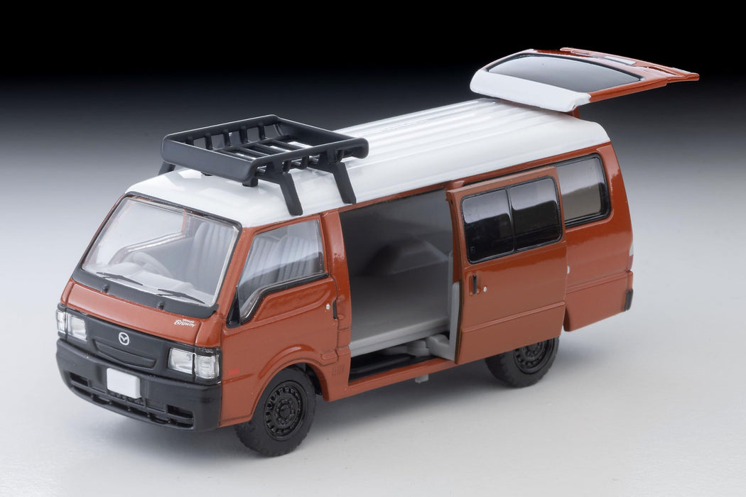Tomytec Lv-N310D Mazda Bongo Brawny Van Brown Roof Carrier with Figure