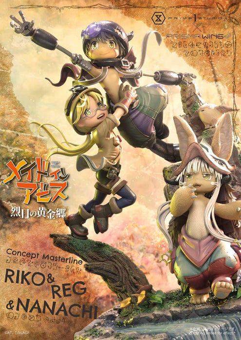 Prime 1 Studio Made In Abyss Concept Masterline Meinya Nanachi Reg Riko Statue