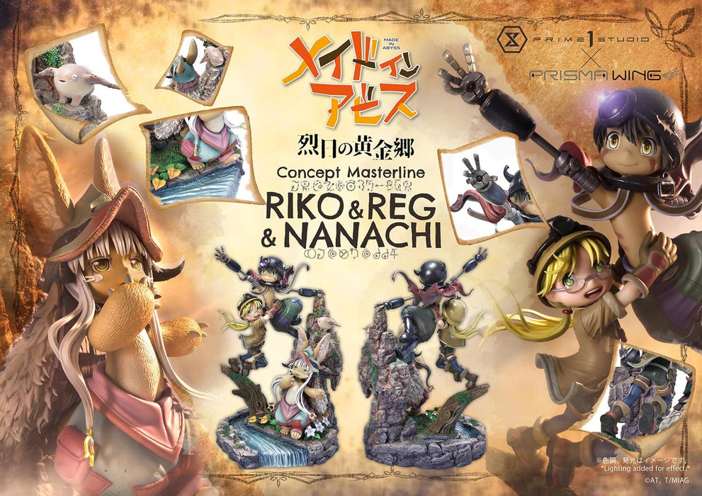 Prime 1 Studio Made In Abyss Concept Masterline Meinya Nanachi Reg Riko Statue