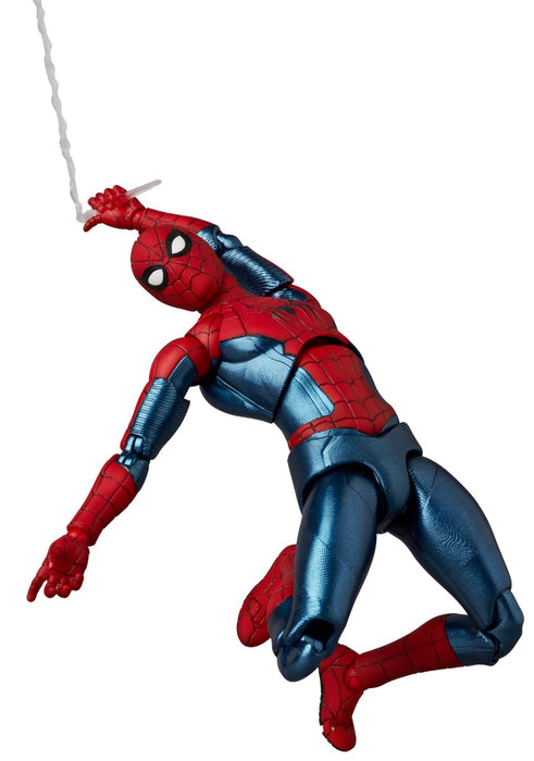 Medicom Toy Mafex Spider-Man No Way Home New Red Blue Suit Action Figure