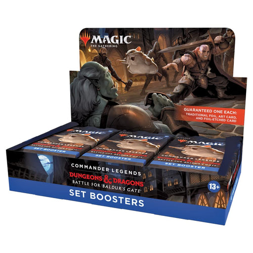 Magic: The Gathering Commander Legends Baldurs Gate Set Booster Box - English Version