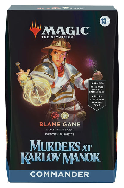 Wizards Of The Coast Magic: The Gathering Karlov Manor Commander Decks (English)- Japan Figure Store - #1 Bring To You The Best Japanese Goods