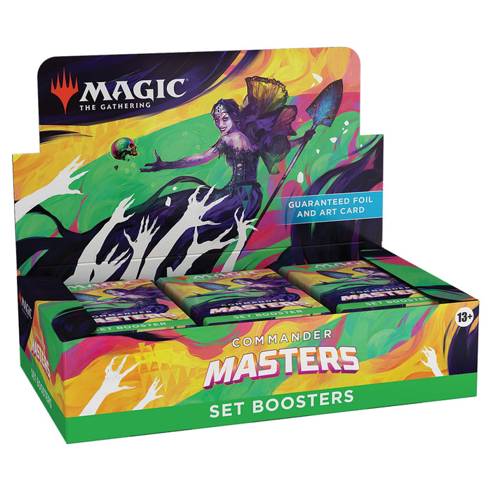 Magic: The Gathering Commander Masters Set Booster 24 Packs - English Version