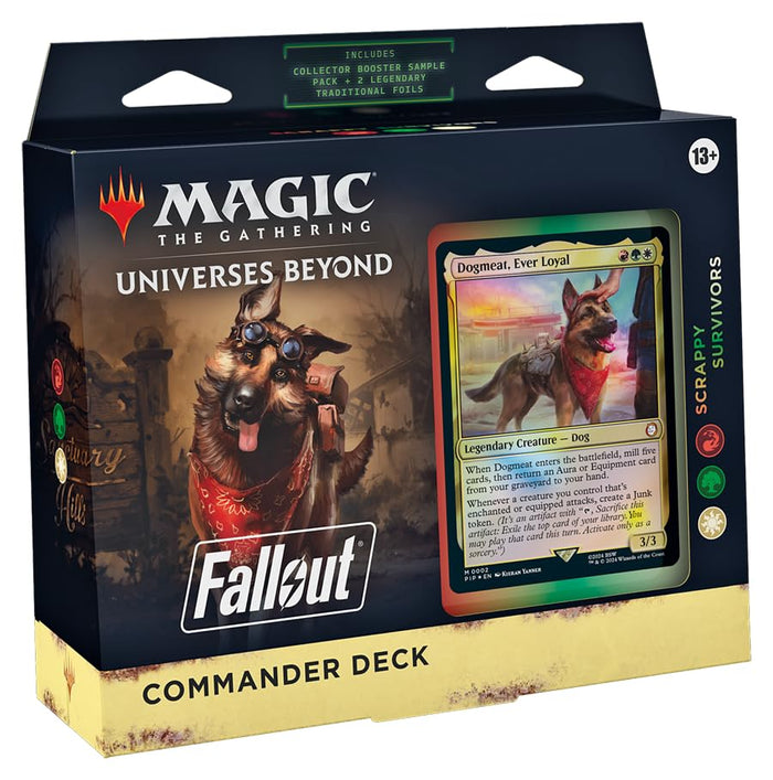 Wizards Of The Coast MTG Fallout Commander Deck Hardy Survivors - English Version