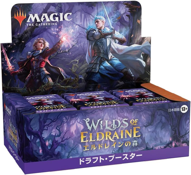 Wizards Of The Coast Magic: Wilds Of Eldraine Draft Booster Box Japanese Ver