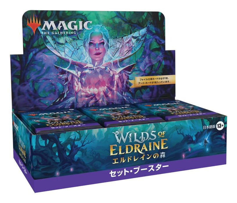 Wizards Of The Coast Magic: The Gathering Wilds Of Eldraine Set Booster Japanese