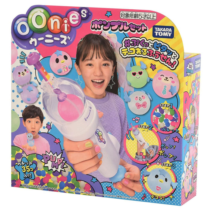 Takara Tomy Woonees Pumple Set avec granulés supplémentaires inclus