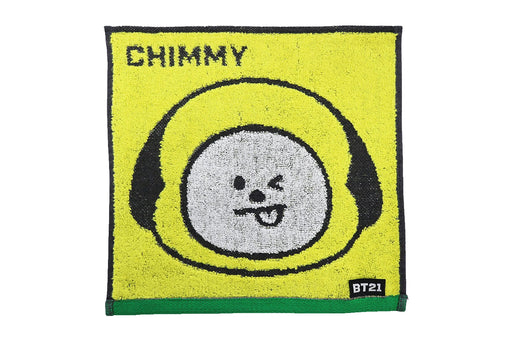 MARUSHIN - Bt21 Hand Towel 'Face Chimmy'- Japan Figure Store - #1 Bring To You The Best Japanese Goods