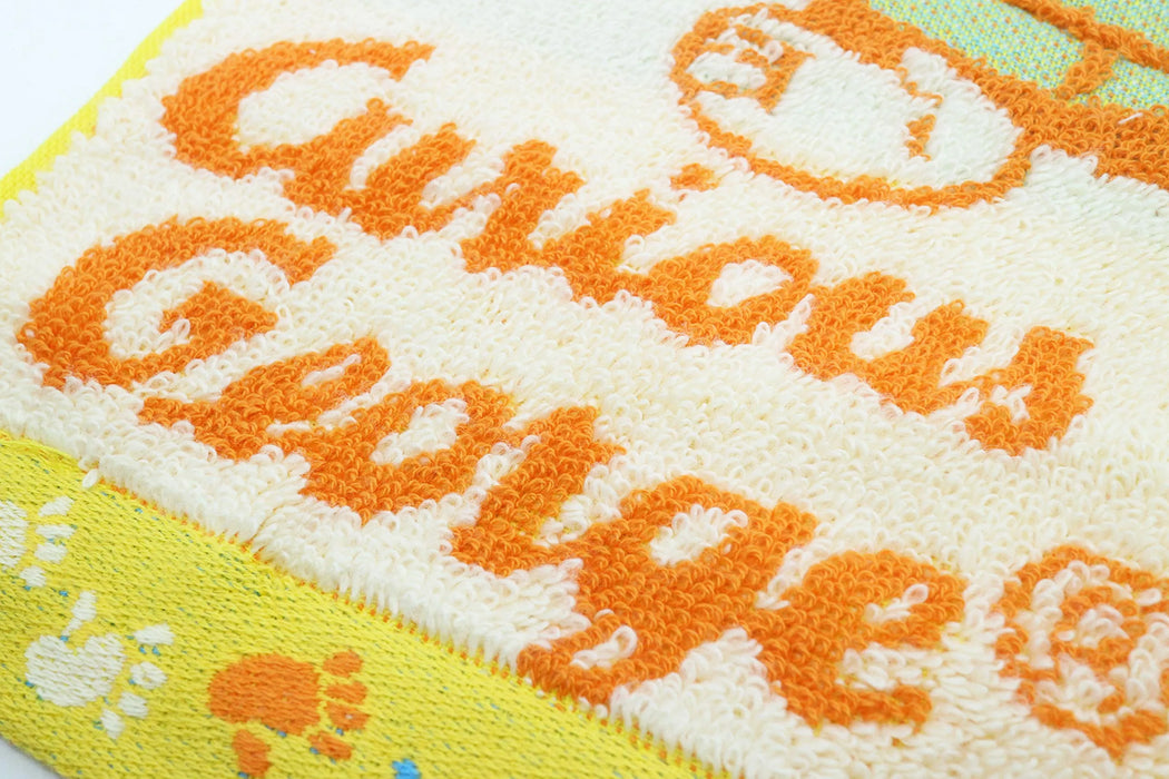 MARUSHIN Curious George Mini Towel Happy Active- Japan Figure Store - #1 Bring To You The Best Japanese Goods